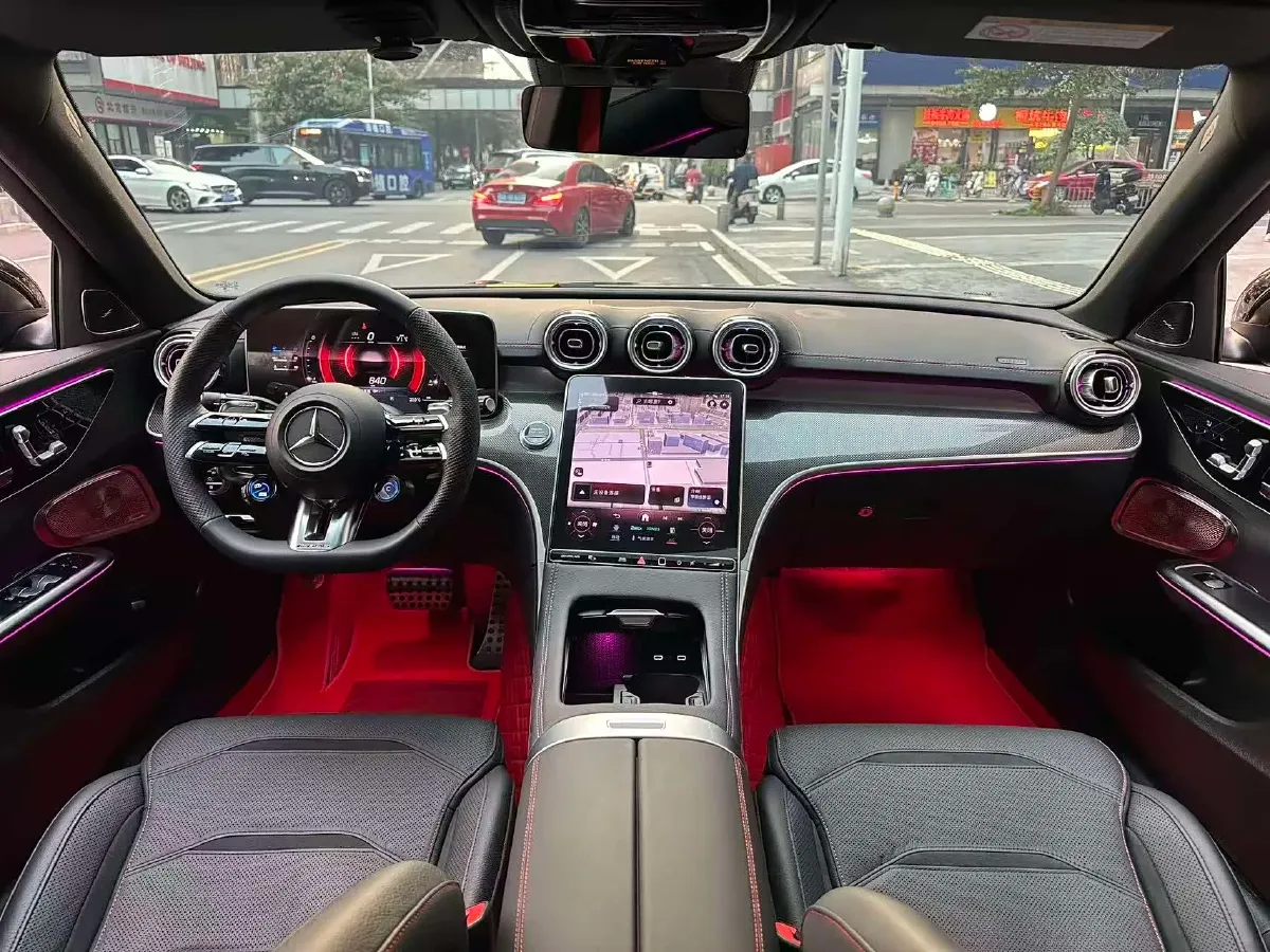 2024 Mercedes-Benz C AMG 2.0T 408HP L4 9AT,autocango,china used car exporter,china ev exporter,chinese used car exporter,chinese used ev exporter