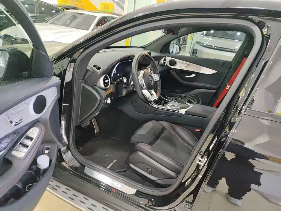 2022 Mercedes-Benz GLC Coupe AMG 3.0T 390HP V6 9AT,autocango,china used car exporter,china ev exporter,chinese used car exporter,chinese used ev exporter