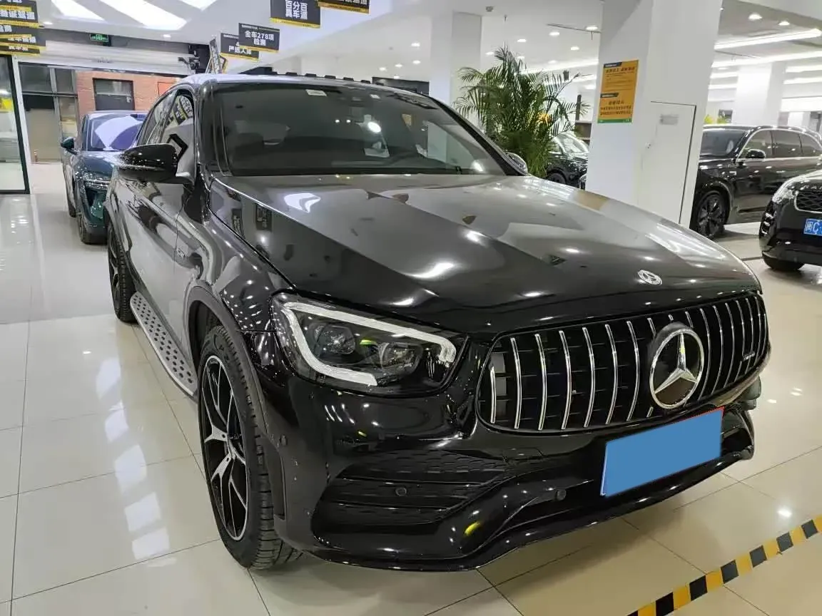 2022 Mercedes-Benz GLC Coupe AMG 3.0T 390HP V6 9AT,autocango,china used car exporter,china ev exporter,chinese used car exporter,chinese used ev exporter