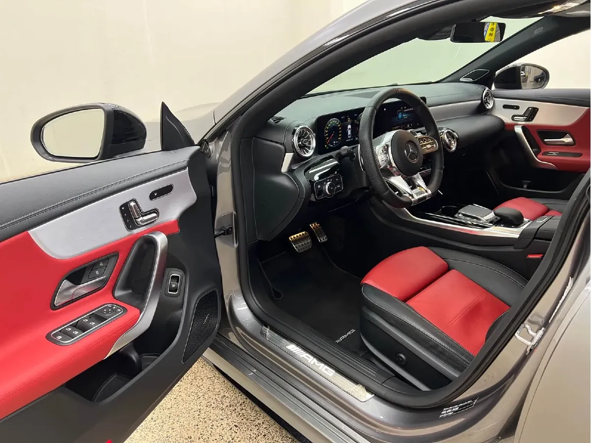 2021 Mercedes-Benz CLA AMG 2.0T 306HP L4 7DCT,autocango,china used car exporter,china ev exporter,chinese used car exporter,chinese used ev exporter