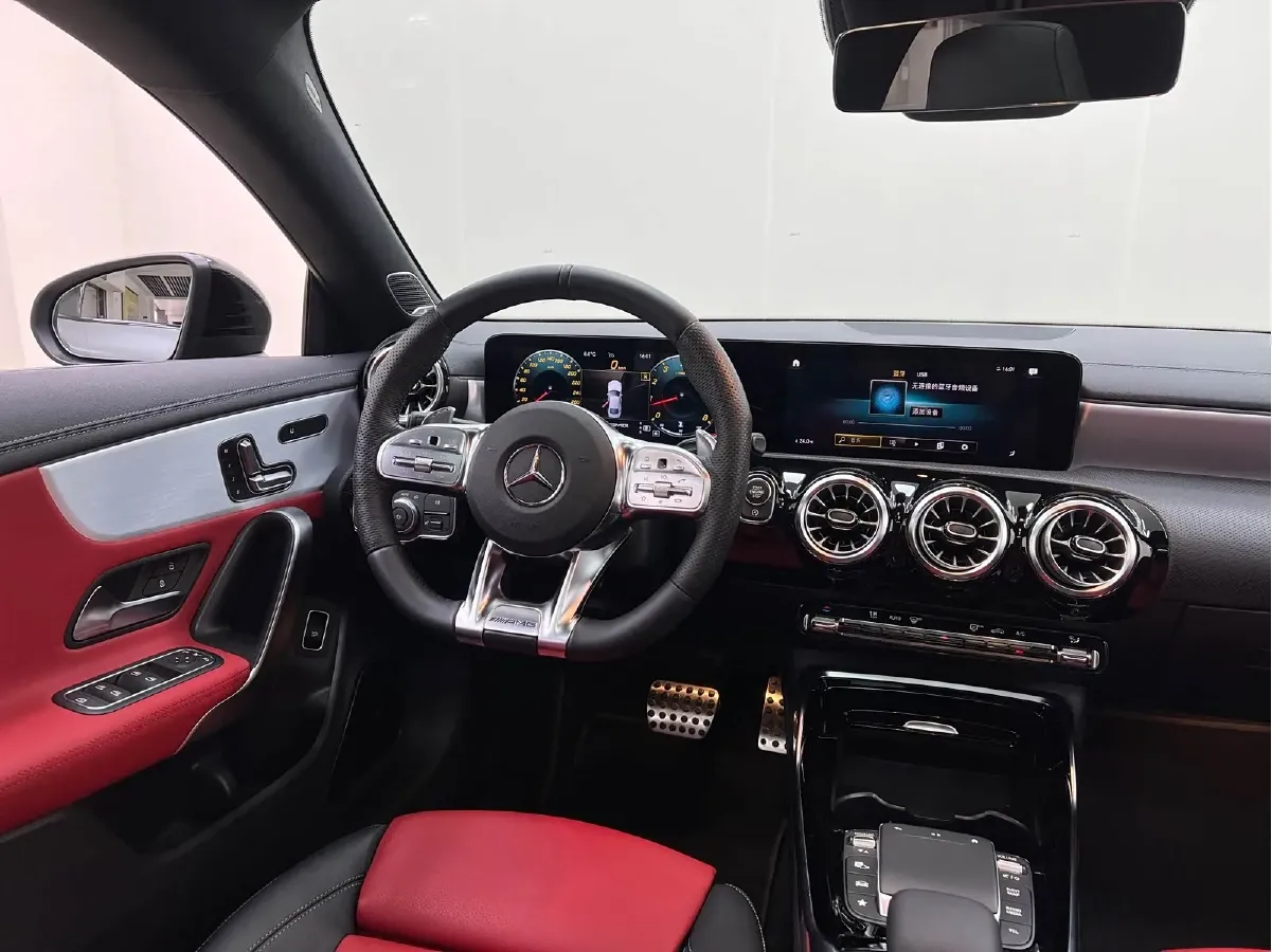 2021 Mercedes-Benz CLA AMG 2.0T 306HP L4 7DCT,autocango,china used car exporter,china ev exporter,chinese used car exporter,chinese used ev exporter