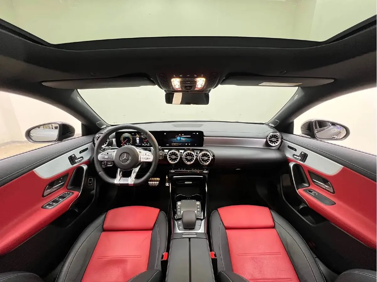 2021 Mercedes-Benz CLA AMG 2.0T 306HP L4 7DCT,autocango,china used car exporter,china ev exporter,chinese used car exporter,chinese used ev exporter