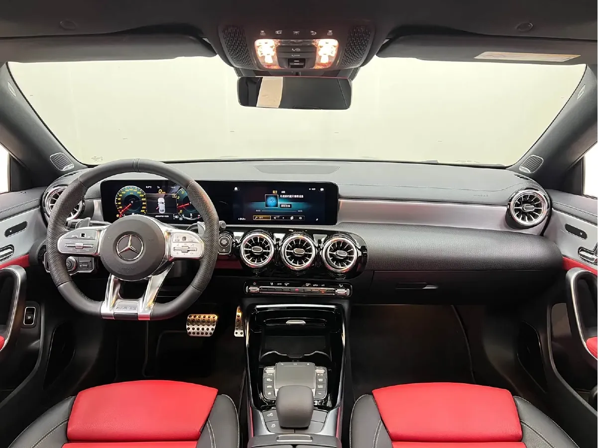 2021 Mercedes-Benz CLA AMG 2.0T 306HP L4 7DCT,autocango,china used car exporter,china ev exporter,chinese used car exporter,chinese used ev exporter