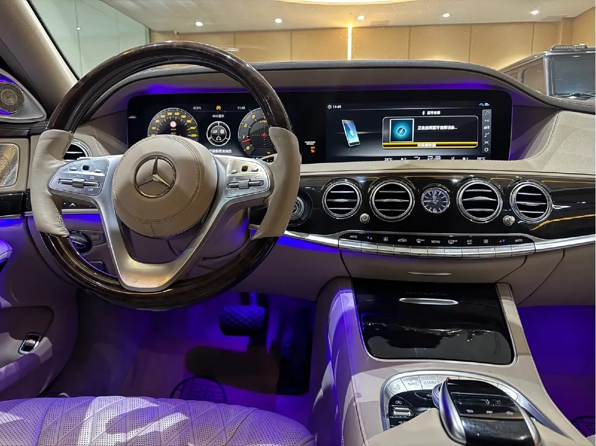 2018 Mercedes-Benz Maybach S Class 3.0T 367HP V6 9AT,autocango,china used car exporter,china ev exporter,chinese used car exporter,chinese used ev exporter