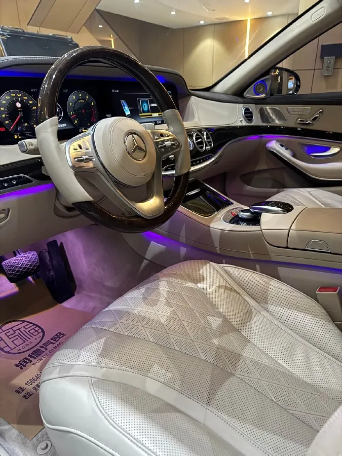 2018 Mercedes-Benz Maybach S Class 3.0T 367HP V6 9AT,autocango,china used car exporter,china ev exporter,chinese used car exporter,chinese used ev exporter