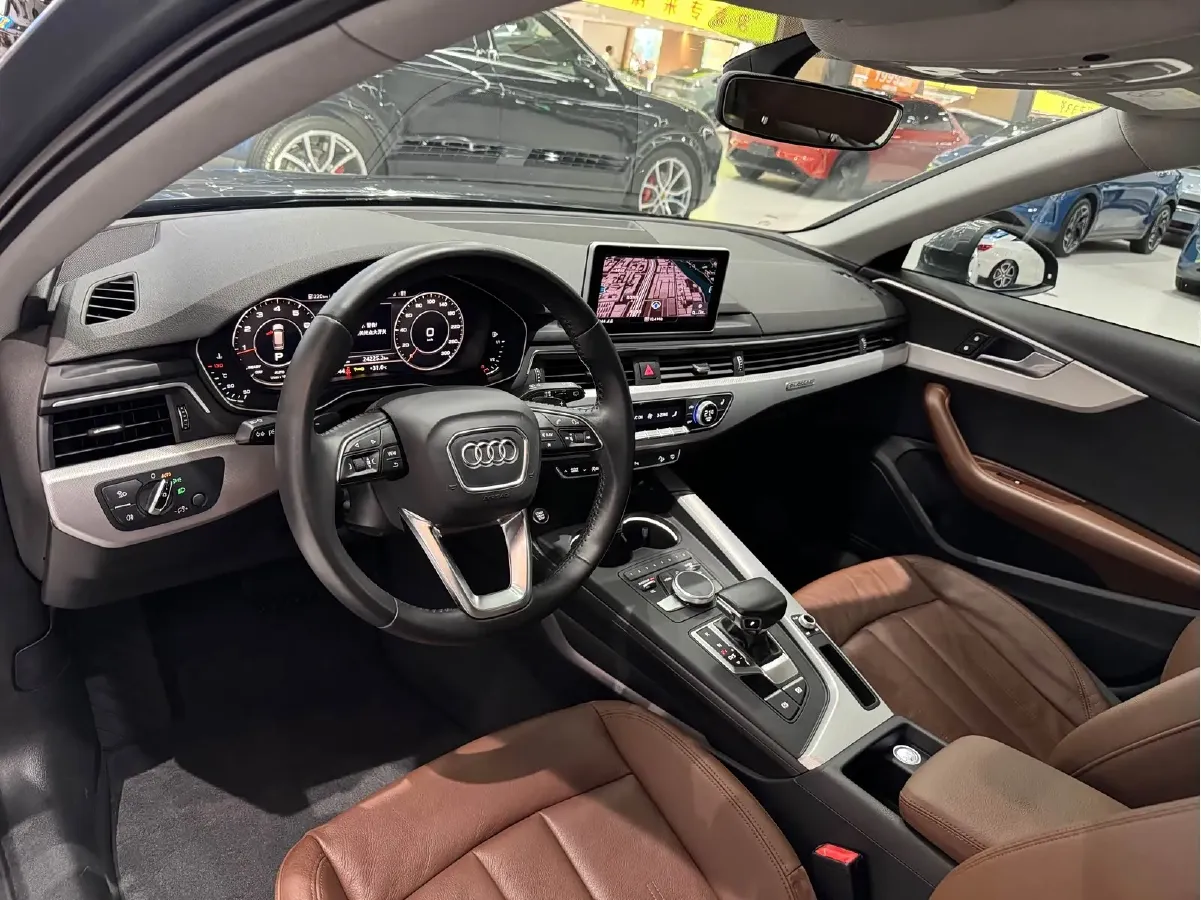 2017 Audi A4 2.0T 252HP L4 7DCT,autocango,china used car exporter,china ev exporter,chinese used car exporter,chinese used ev exporter