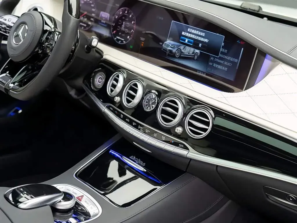 2018 Mercedes-Benz S AMG 6.0T 630HP V12 7AT,autocango,china used car exporter,china ev exporter,chinese used car exporter,chinese used ev exporter