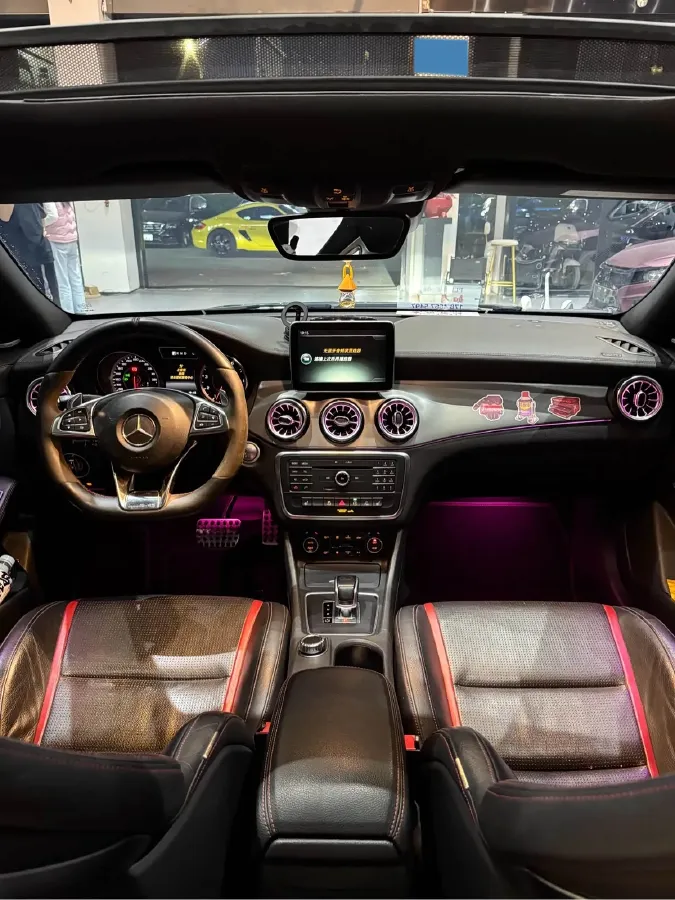 2015 Mercedes-Benz CLA AMG 2.0T 360HP L4 7DCT,autocango,china used car exporter,china ev exporter,chinese used car exporter,chinese used ev exporter