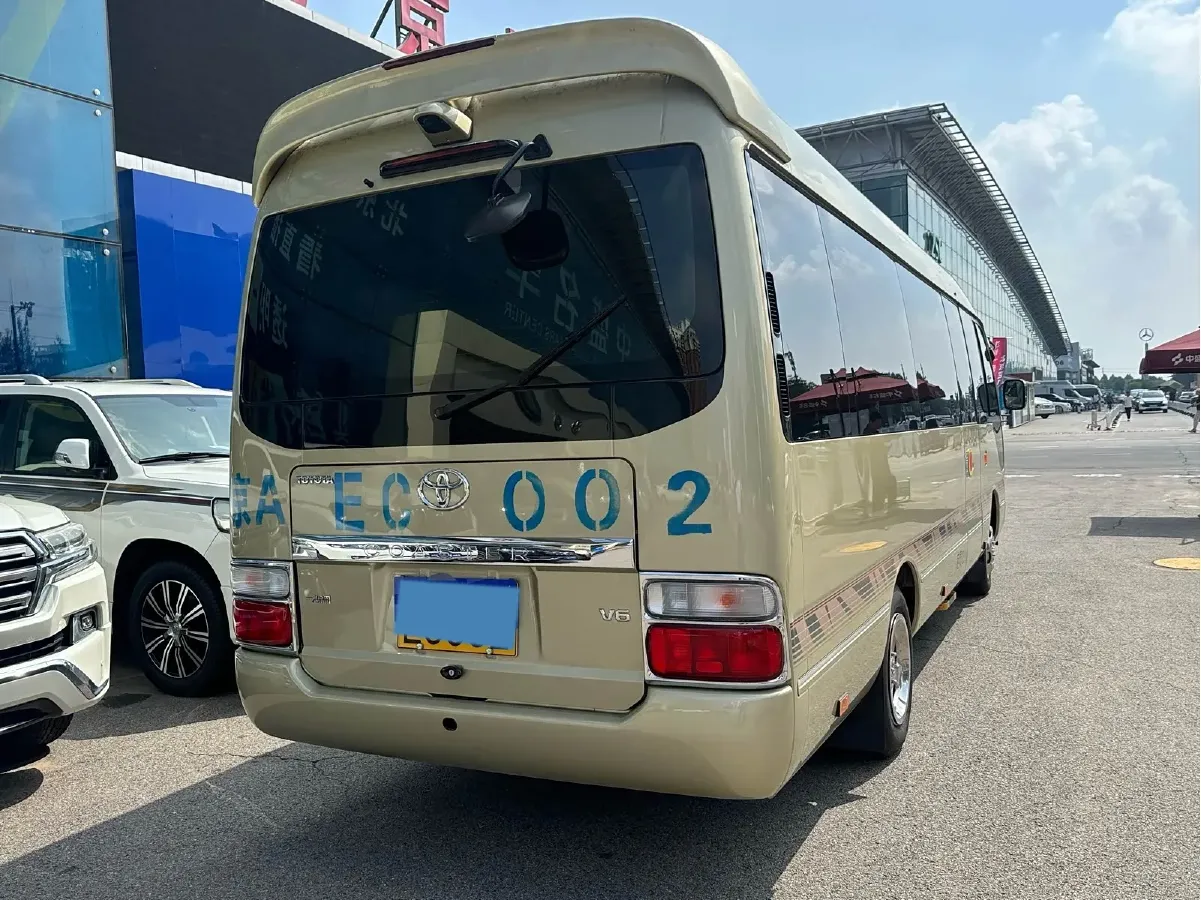 2019 Toyota Coaster 4.0L 205HP V6 5MT,autocango,china used car exporter,china ev exporter,chinese used car exporter,chinese used ev exporter