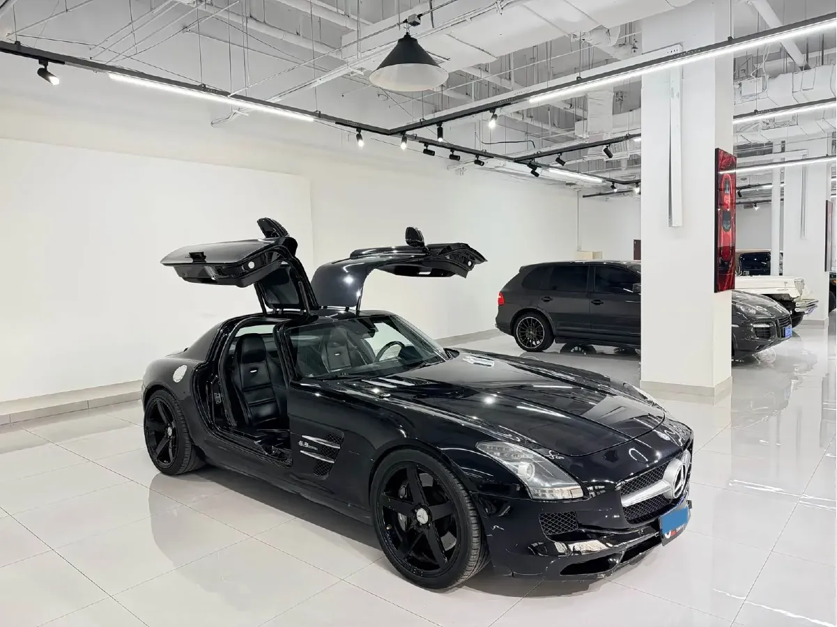 2011 Mercedes-Benz SLS AMG 6.2L 571HP V8 7DCT,autocango,china used car exporter,china ev exporter,chinese used car exporter,chinese used ev exporter