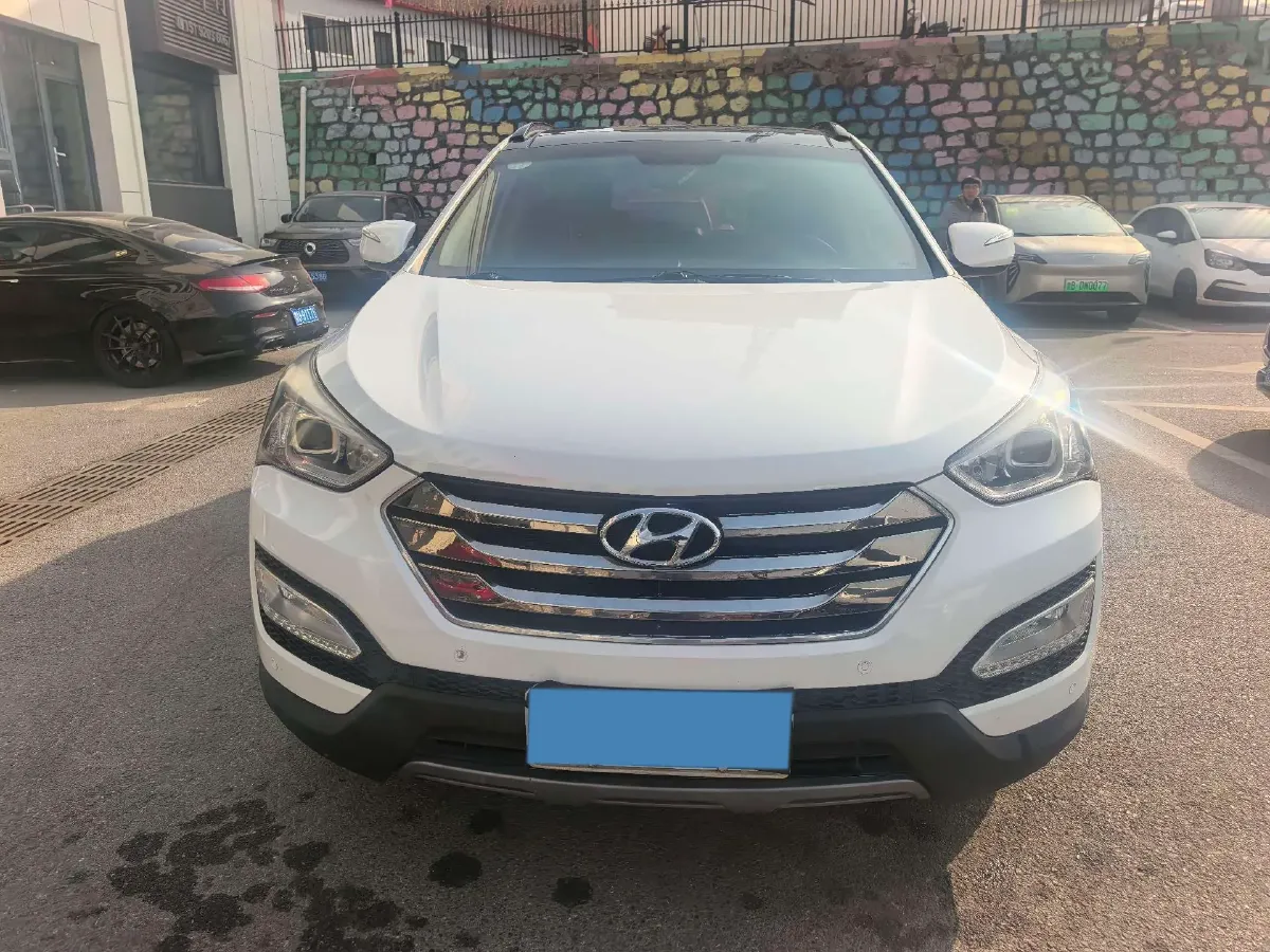 2015 Hyundai Santafe 2.0T 245HP L4 6AT,autocango,china used car exporter,china ev exporter,chinese used car exporter,chinese used ev exporter