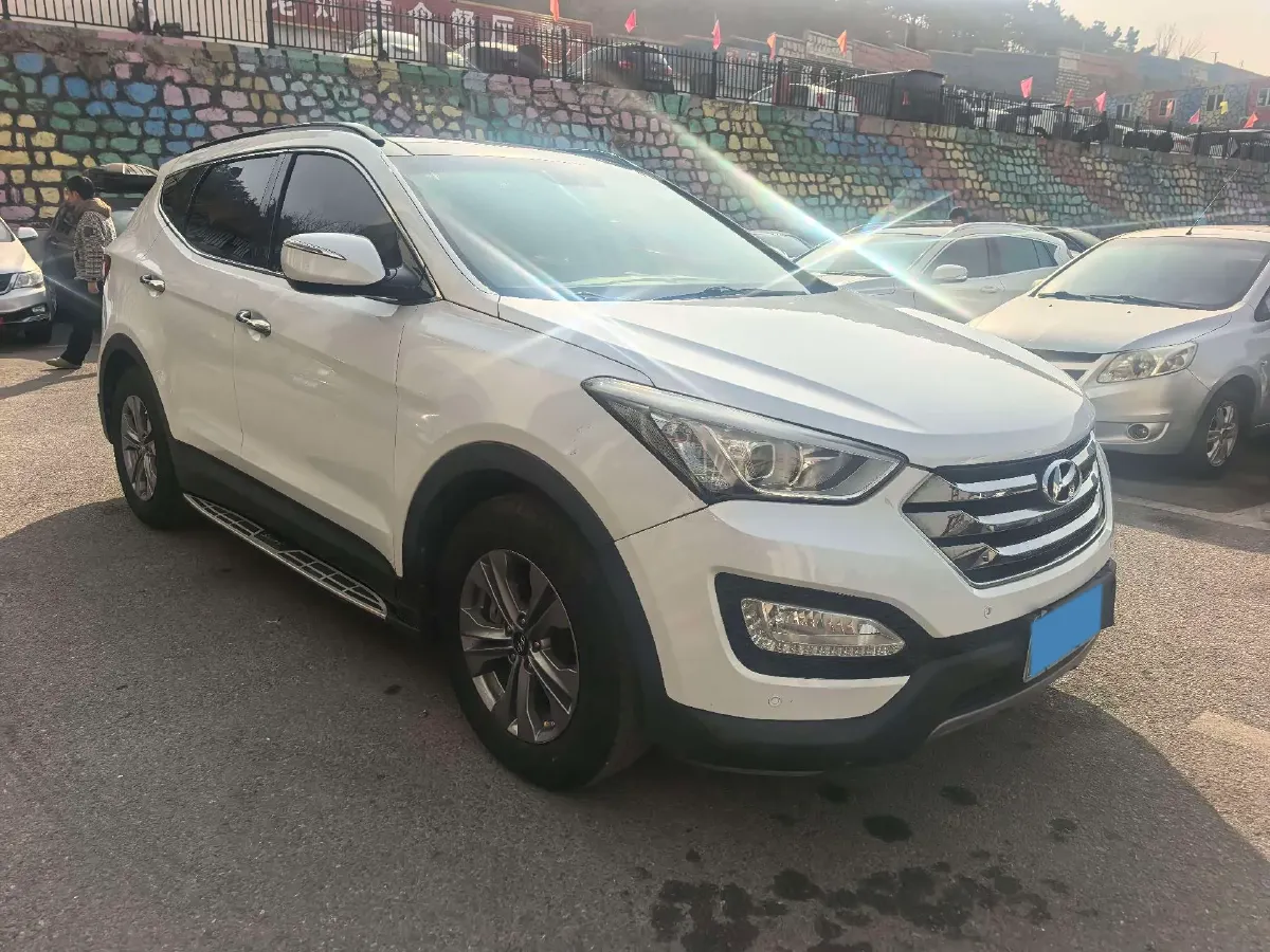 2015 Hyundai Santafe 2.0T 245HP L4 6AT,autocango,china used car exporter,china ev exporter,chinese used car exporter,chinese used ev exporter
