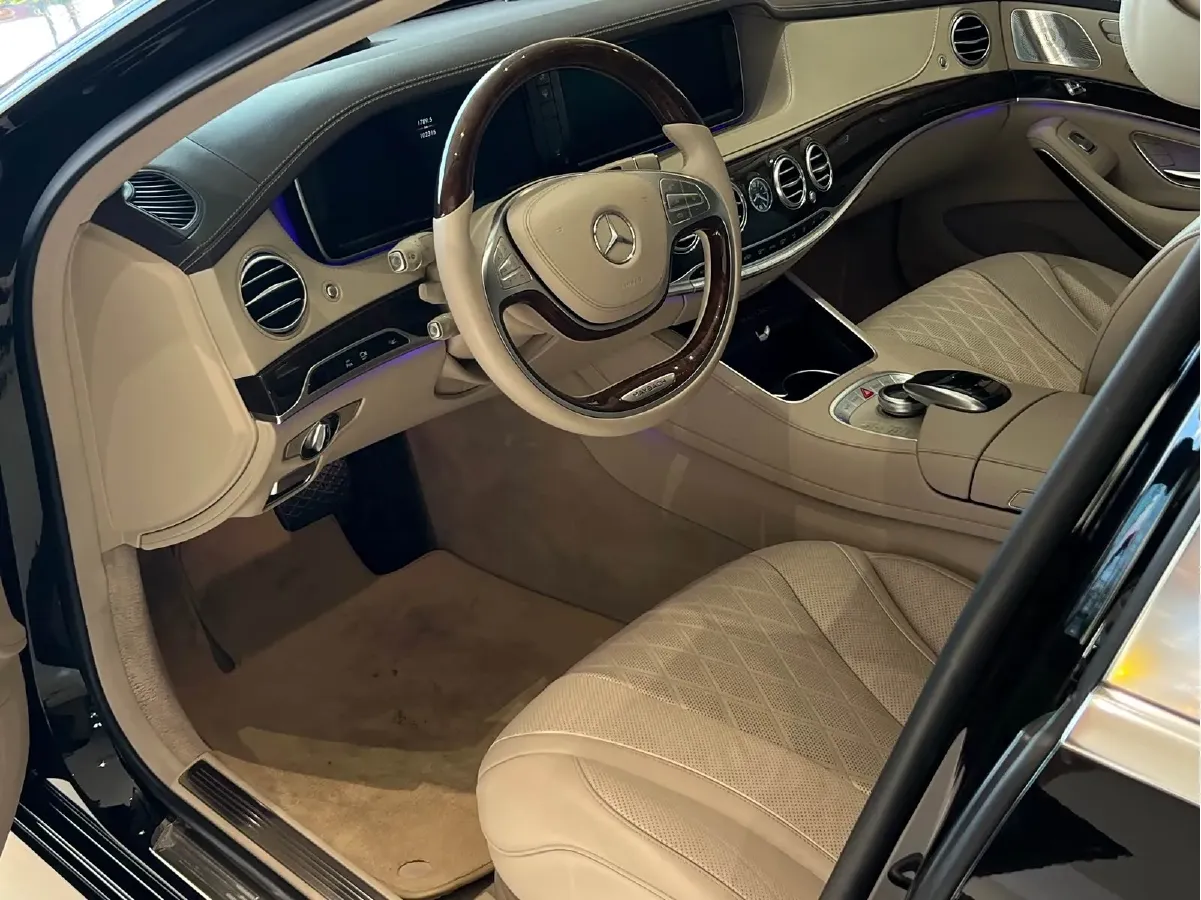 2017 Mercedes-Benz Maybach S Class 3.0T 333HP V6 7AT,autocango,china used car exporter,china ev exporter,chinese used car exporter,chinese used ev exporter