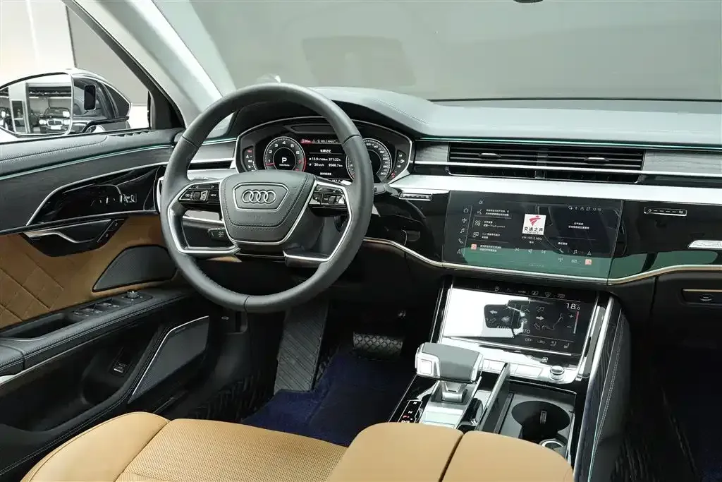 2022 Audi A8 3.0T 340HP V6 8AT,autocango,china used car exporter,china ev exporter,chinese used car exporter,chinese used ev exporter