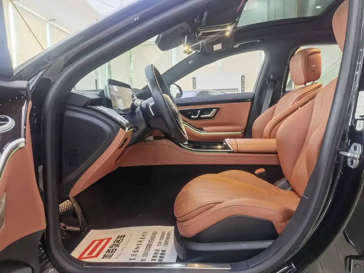 2021 Mercedes-Benz S Class 3.0T 367HP L6 9AT,autocango,china used car exporter,china ev exporter,chinese used car exporter,chinese used ev exporter