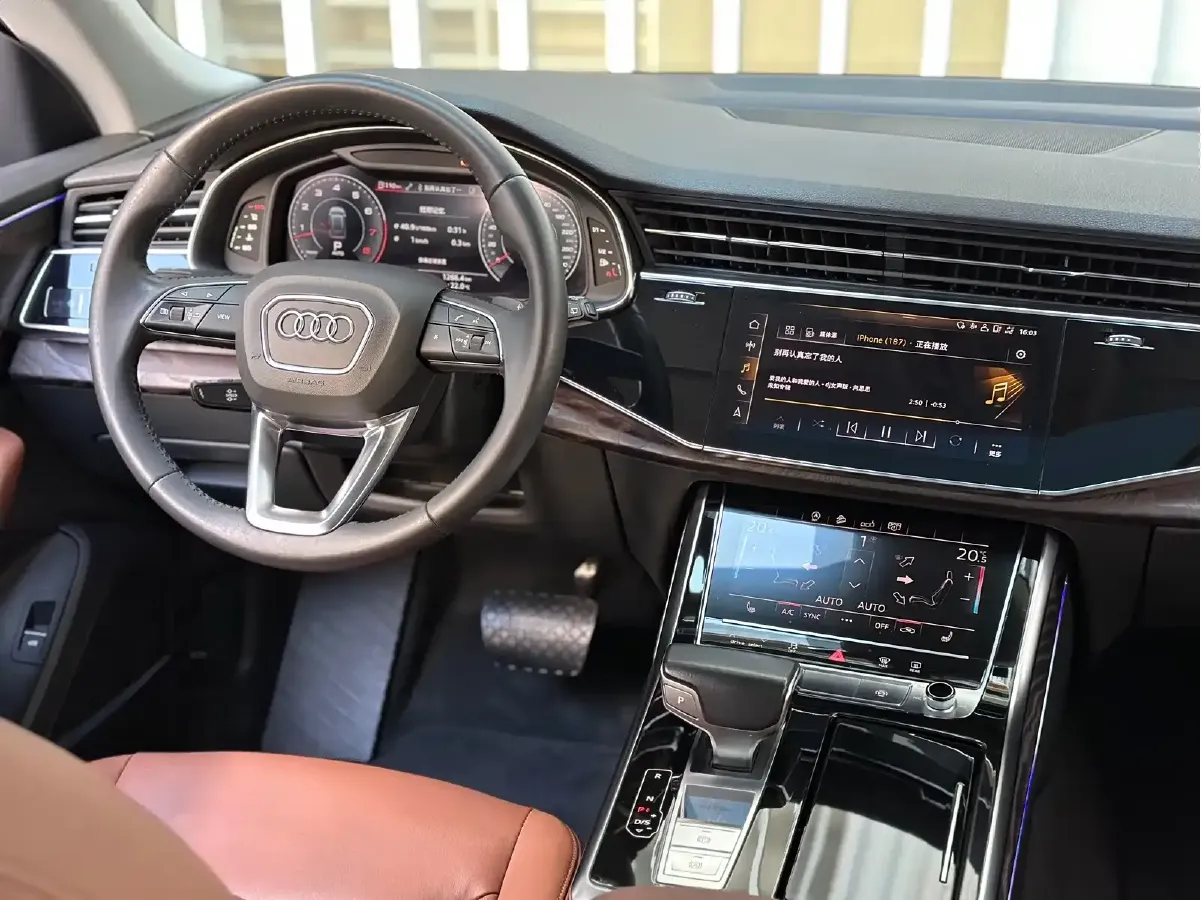 2019 Audi Q8 3.0T 340HP V6 8AT,autocango,china used car exporter,china ev exporter,chinese used car exporter,chinese used ev exporter