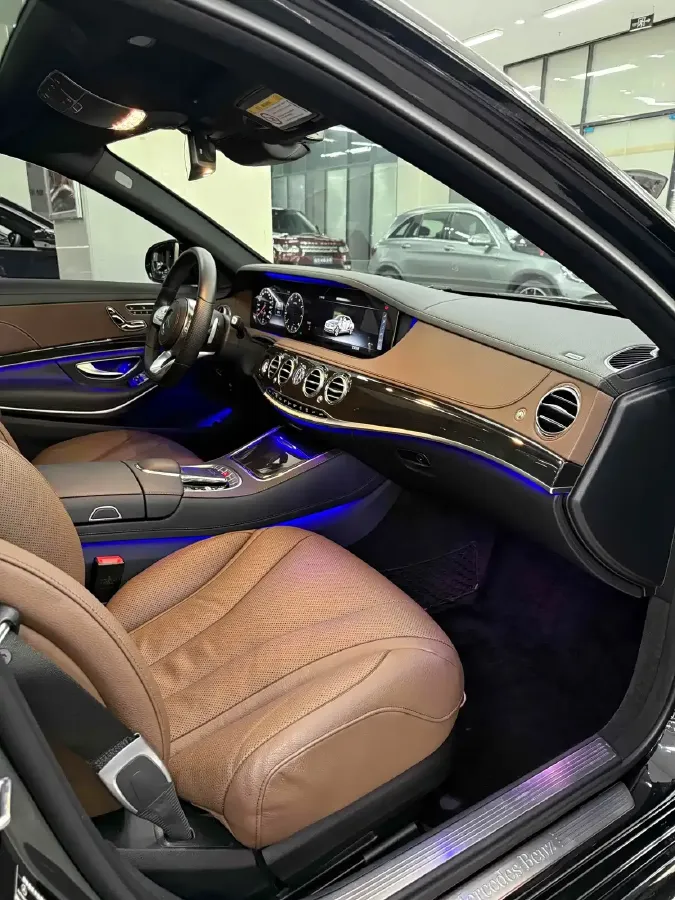 2020 Mercedes-Benz S Class 3.0T 367HP L6 9AT,autocango,china used car exporter,china ev exporter,chinese used car exporter,chinese used ev exporter