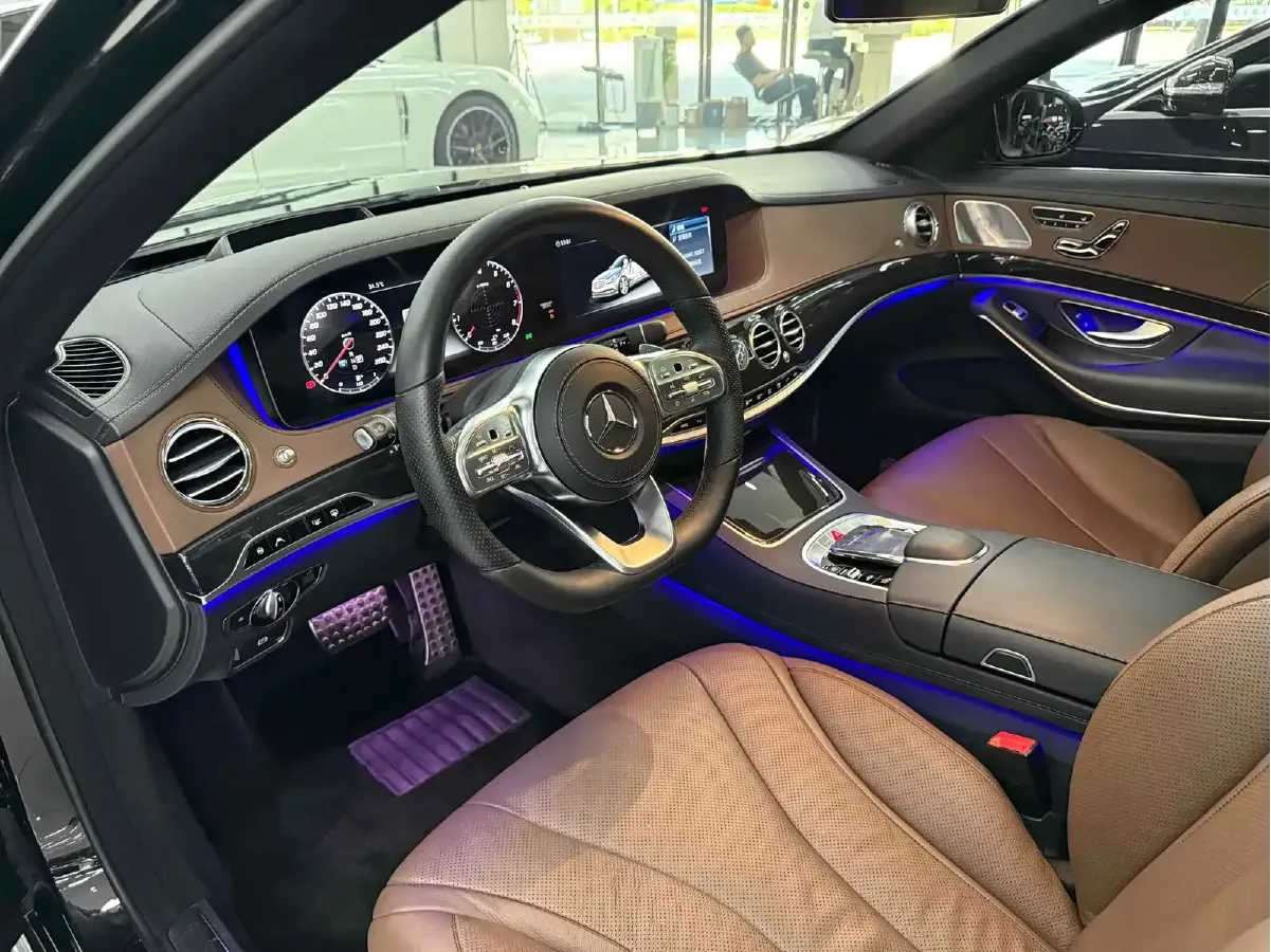 2020 Mercedes-Benz S Class 3.0T 367HP L6 9AT,autocango,china used car exporter,china ev exporter,chinese used car exporter,chinese used ev exporter