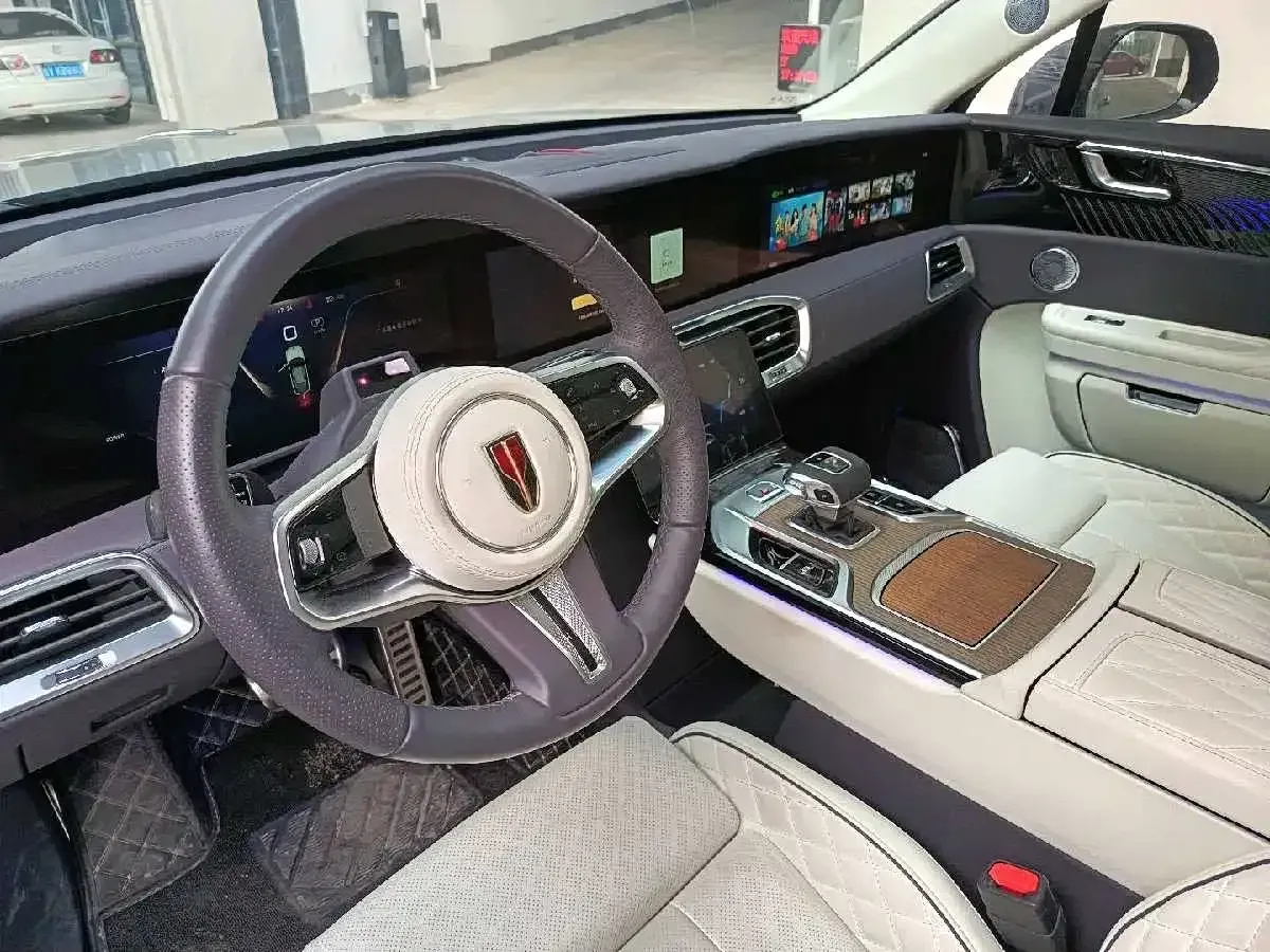 2022 HongQi E-HS9 BEV 120KWH,autocango,china used car exporter,china ev exporter,chinese used car exporter,chinese used ev exporter