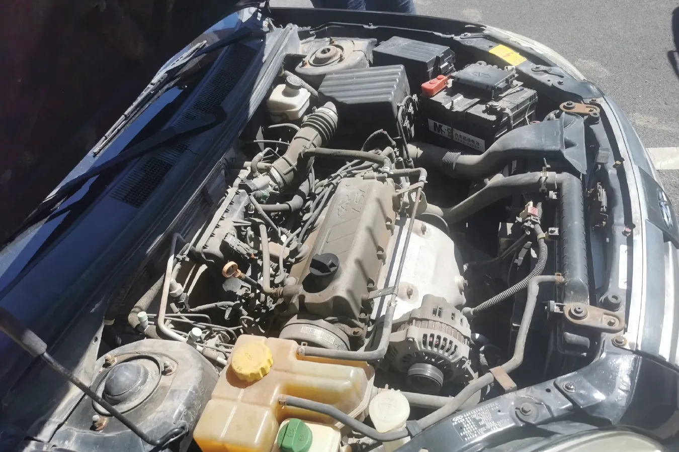 2009 Chery A5 1.5L 109HP L4 5MT,autocango,china used car exporter,china ev exporter,chinese used car exporter,chinese used ev exporter