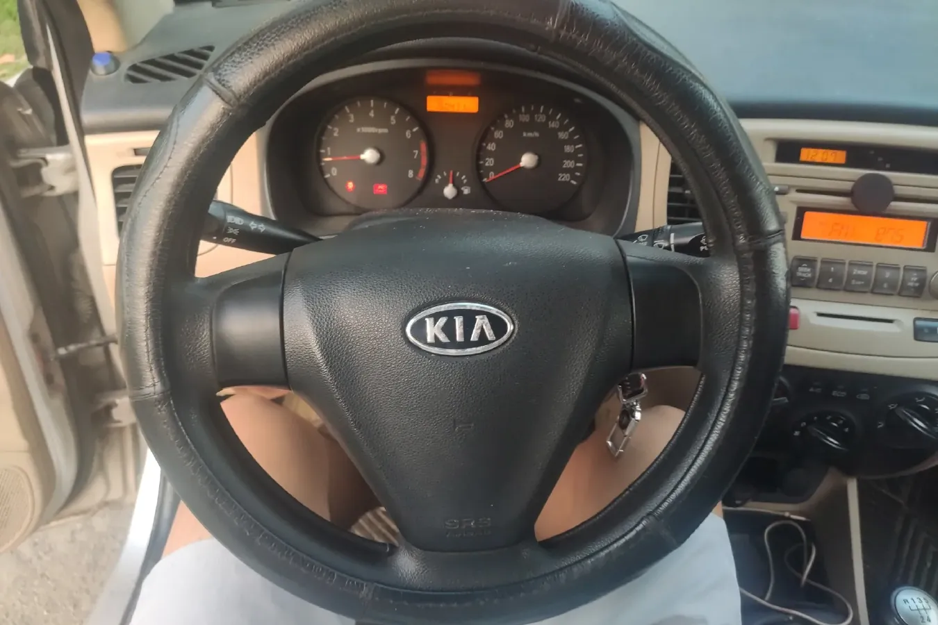 2007 Kia Rio 1.4L 95HP L4 5MT,autocango,china used car exporter,china ev exporter,chinese used car exporter,chinese used ev exporter