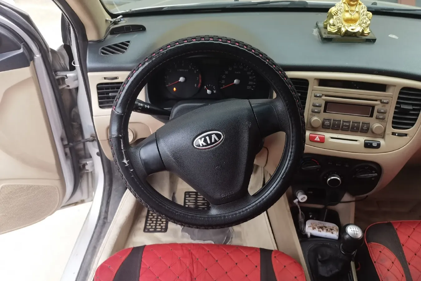 2007 Kia Rio 1.4L 95HP L4 5MT,autocango,china used car exporter,china ev exporter,chinese used car exporter,chinese used ev exporter