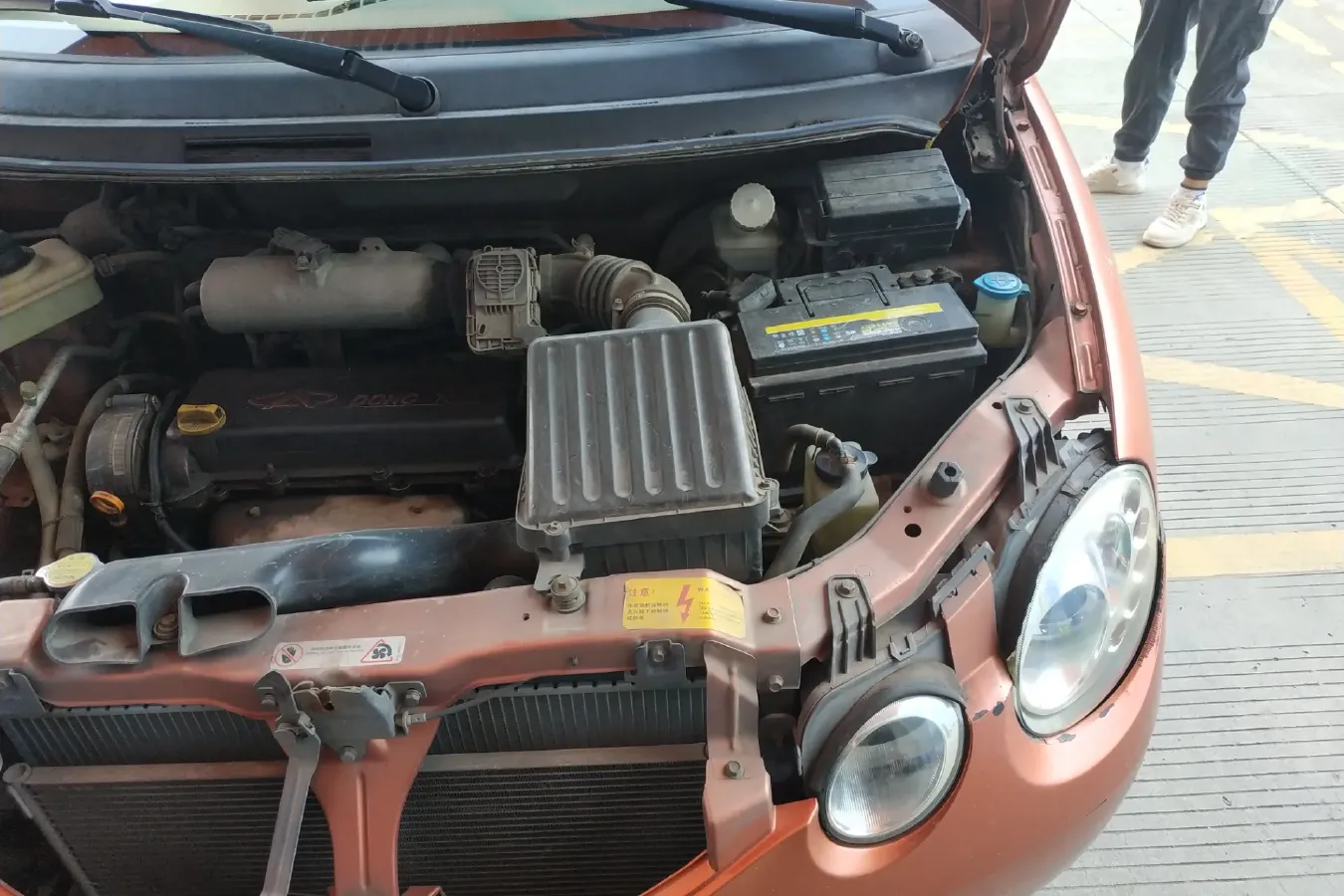 2007 Chery QQ6 1.1L 68HP L4 5MT,autocango,china used car exporter,china ev exporter,chinese used car exporter,chinese used ev exporter