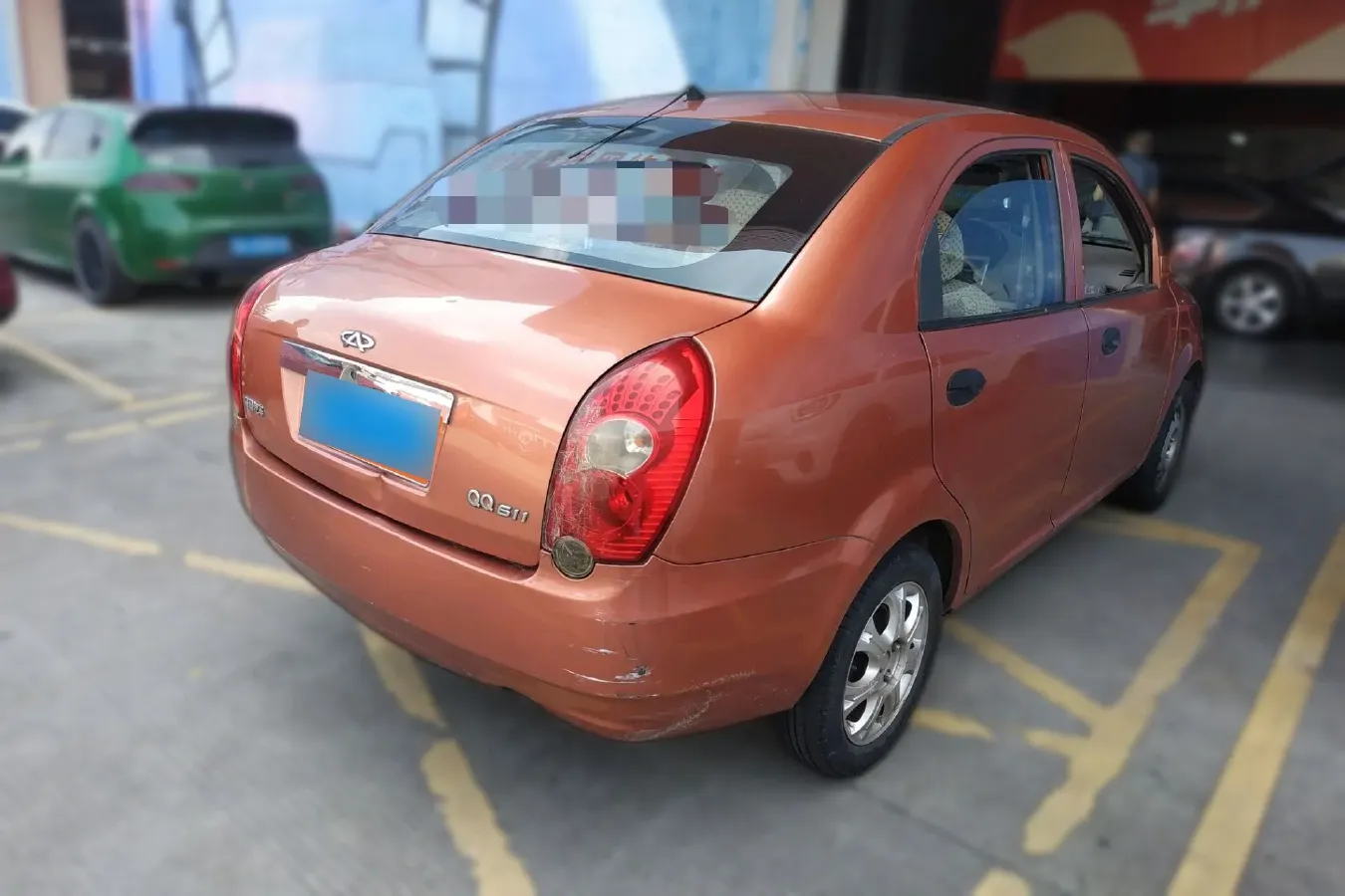 2007 Chery QQ6 1.1L 68HP L4 5MT,autocango,china used car exporter,china ev exporter,chinese used car exporter,chinese used ev exporter