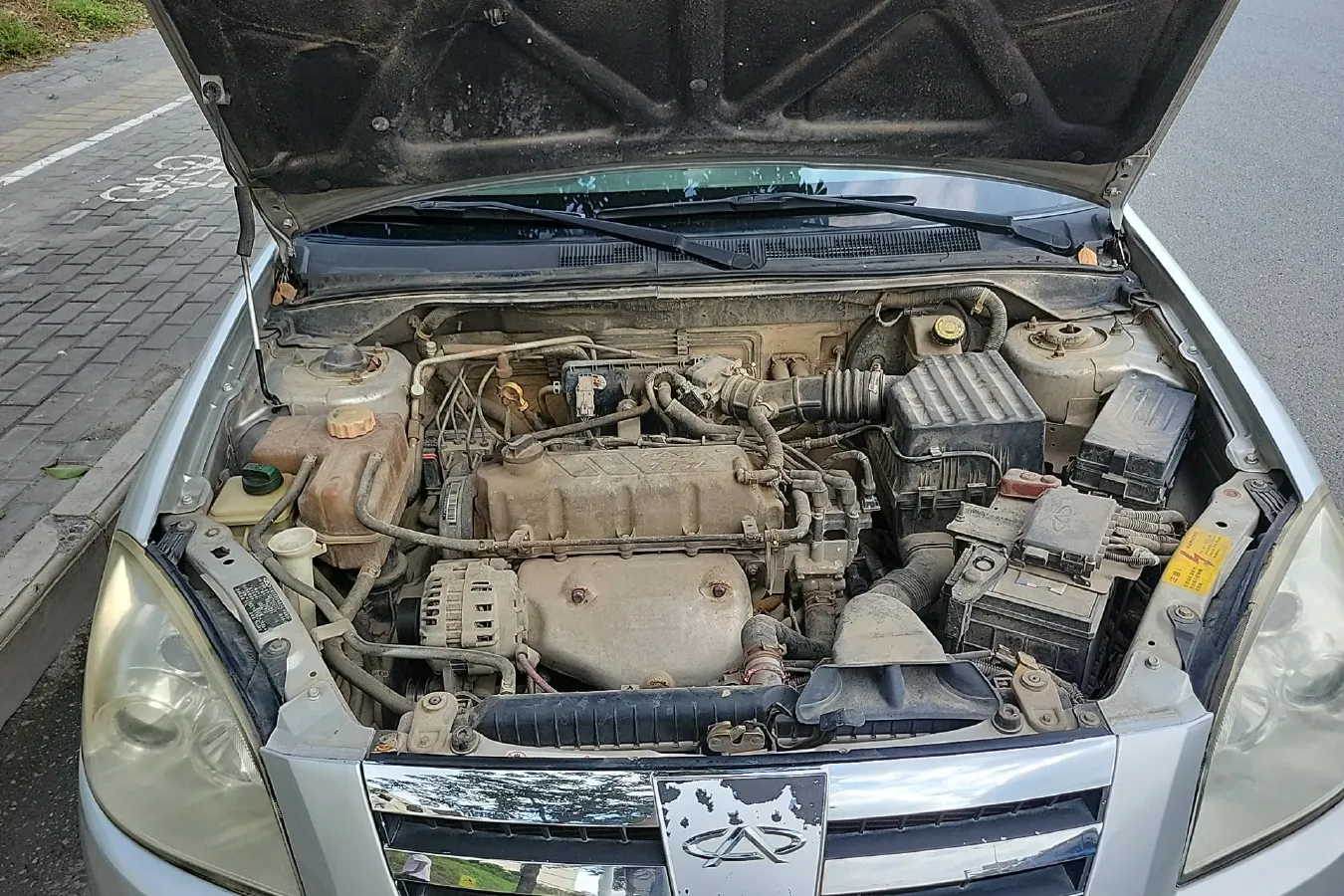 2009 Chery A5 1.5L 109HP L4 5MT,autocango,china used car exporter,china ev exporter,chinese used car exporter,chinese used ev exporter