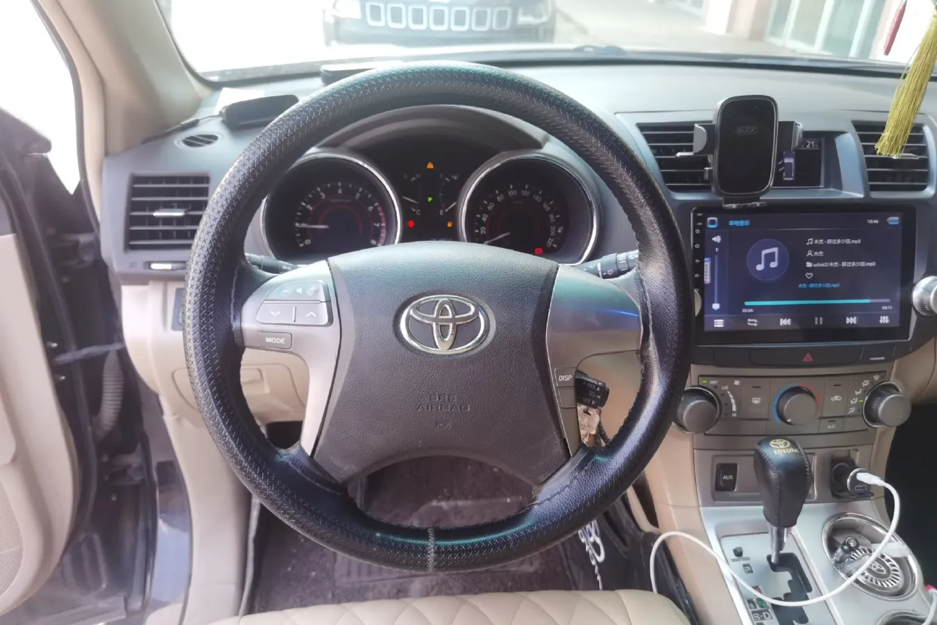 2009 Toyota Highlander 2.7L 190HP L4 6AT,autocango,china used car exporter,china ev exporter,chinese used car exporter,chinese used ev exporter