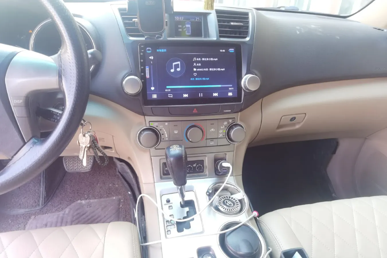 2009 Toyota Highlander 2.7L 190HP L4 6AT,autocango,china used car exporter,china ev exporter,chinese used car exporter,chinese used ev exporter