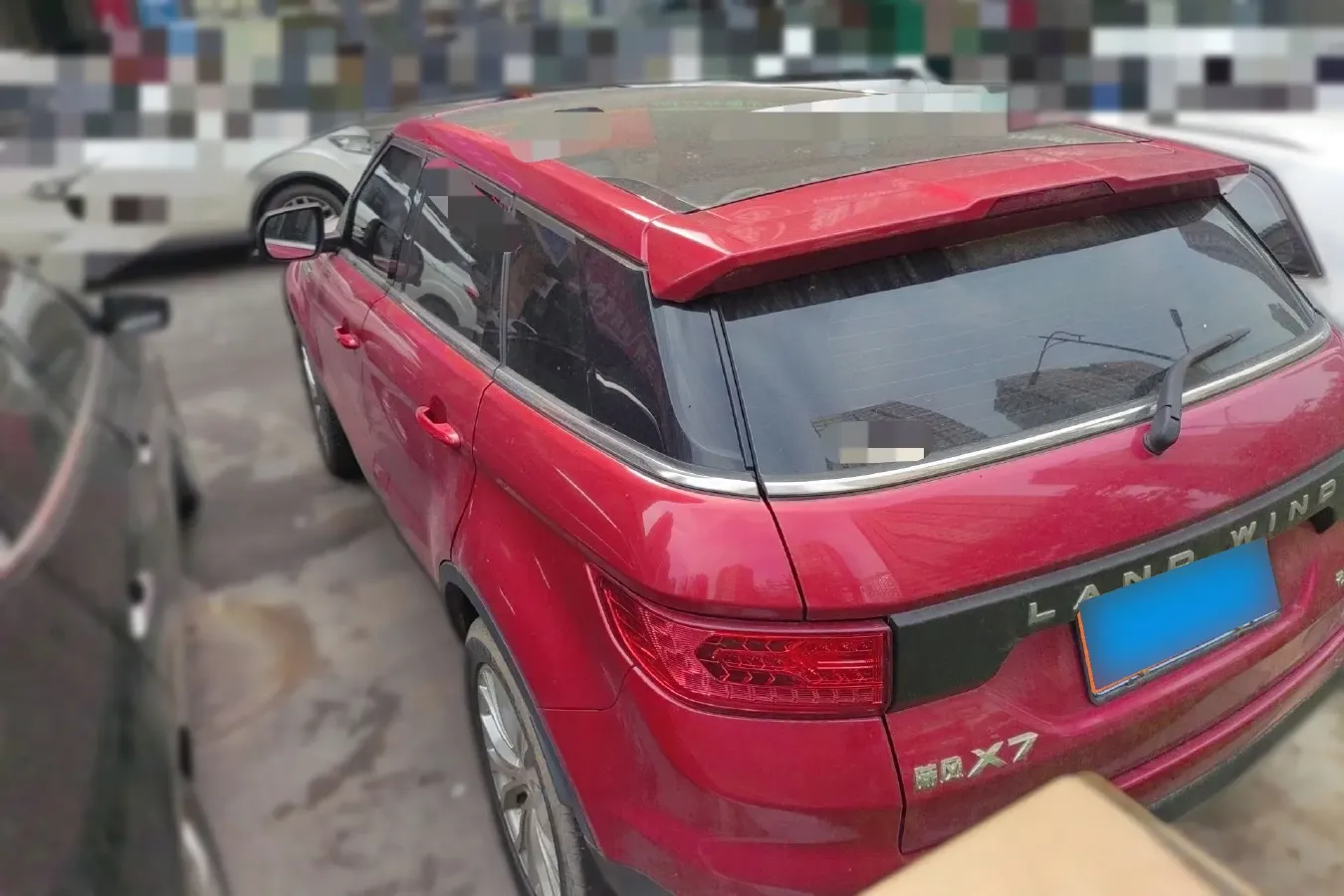 2015 Landwind X7 2.0T 190HP L4 8AT,autocango,china used car exporter,china ev exporter,chinese used car exporter,chinese used ev exporter