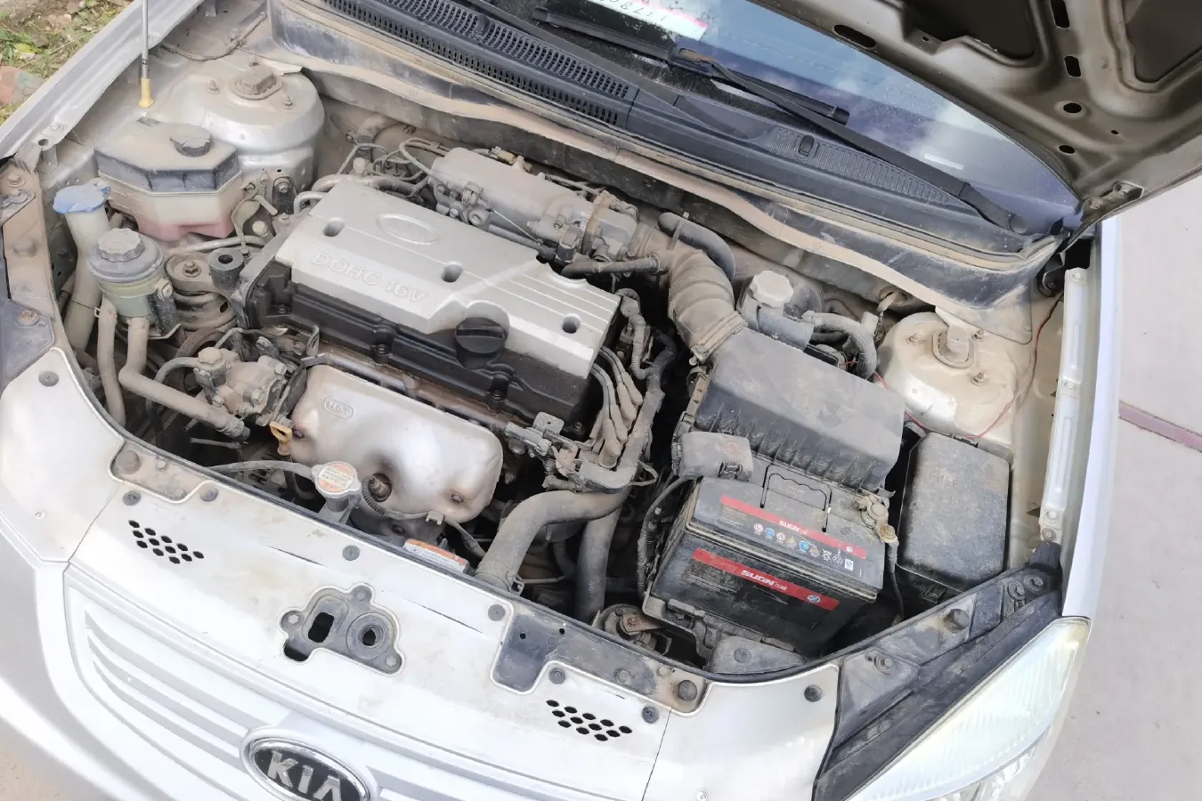 2007 Kia Rio 1.4L 95HP L4 5MT,autocango,china used car exporter,china ev exporter,chinese used car exporter,chinese used ev exporter