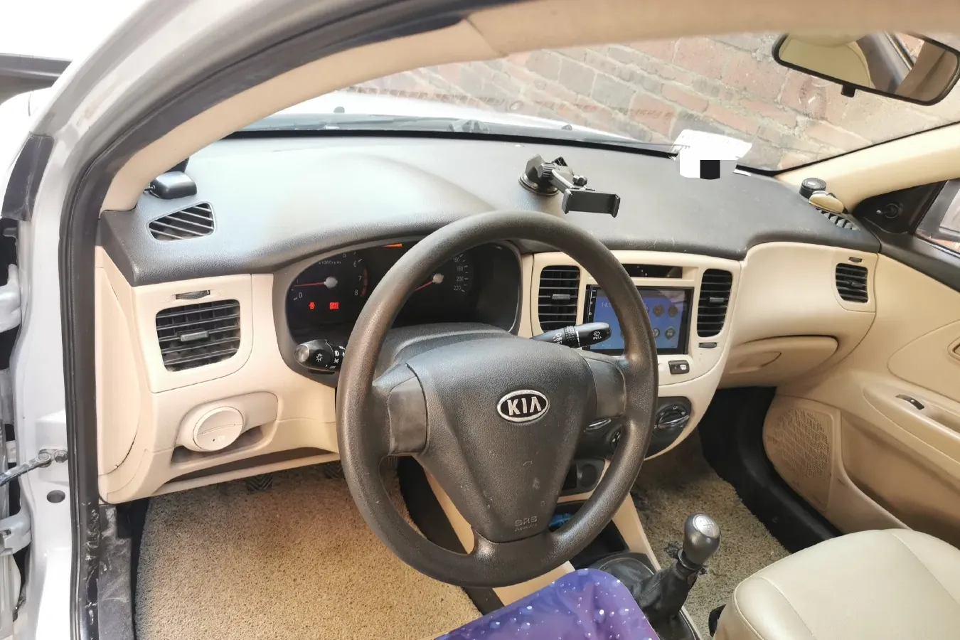 2007 Kia Rio 1.4L 95HP L4 5MT,autocango,china used car exporter,china ev exporter,chinese used car exporter,chinese used ev exporter