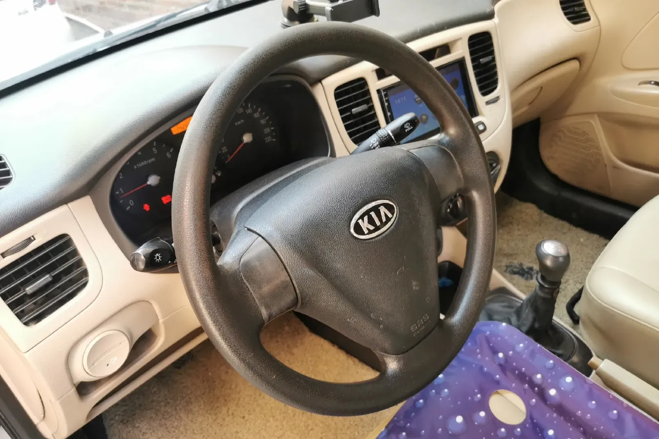 2007 Kia Rio 1.4L 95HP L4 5MT,autocango,china used car exporter,china ev exporter,chinese used car exporter,chinese used ev exporter