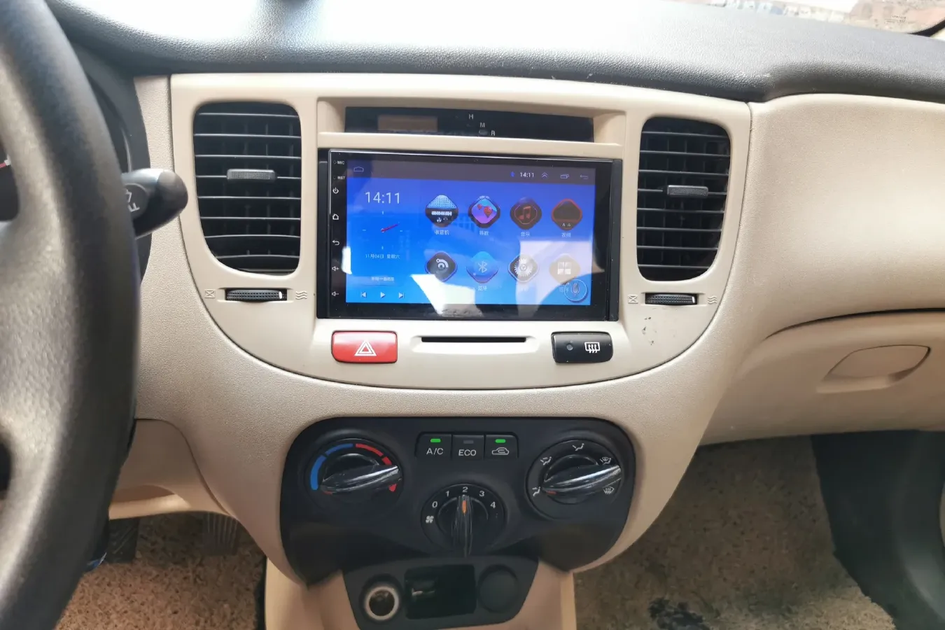 2007 Kia Rio 1.4L 95HP L4 5MT,autocango,china used car exporter,china ev exporter,chinese used car exporter,chinese used ev exporter