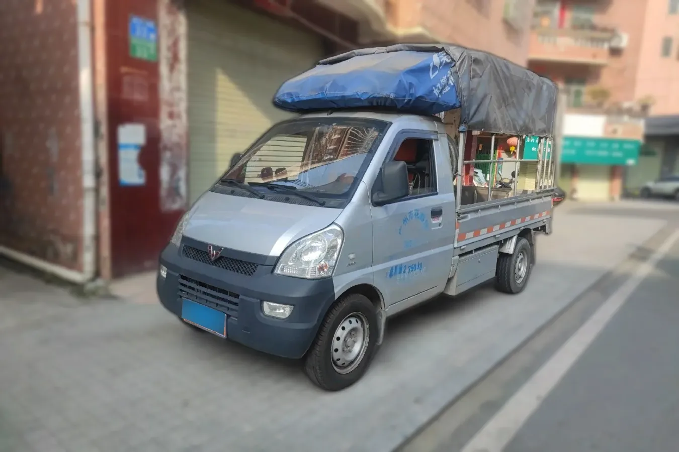 2017 WuLing RongGuang Mini Truck 1.5L 107HP L4 5MT,autocango,china used car exporter,china ev exporter,chinese used car exporter,chinese used ev exporter