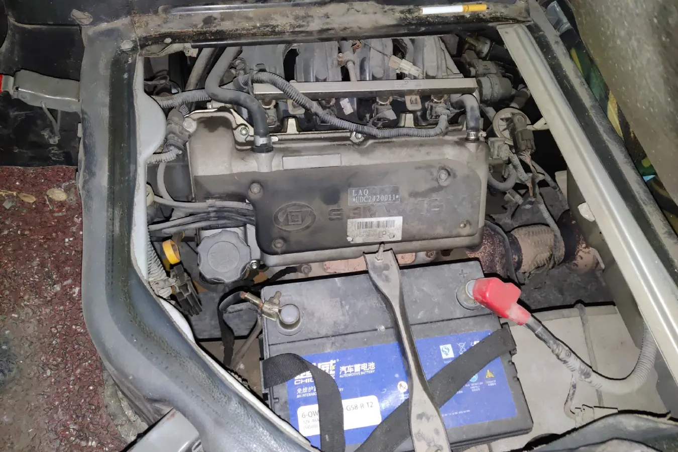 2012 WuLing RongGuang Mini Truck 1.2L 82HP L4 5MT,autocango,china used car exporter,china ev exporter,chinese used car exporter,chinese used ev exporter