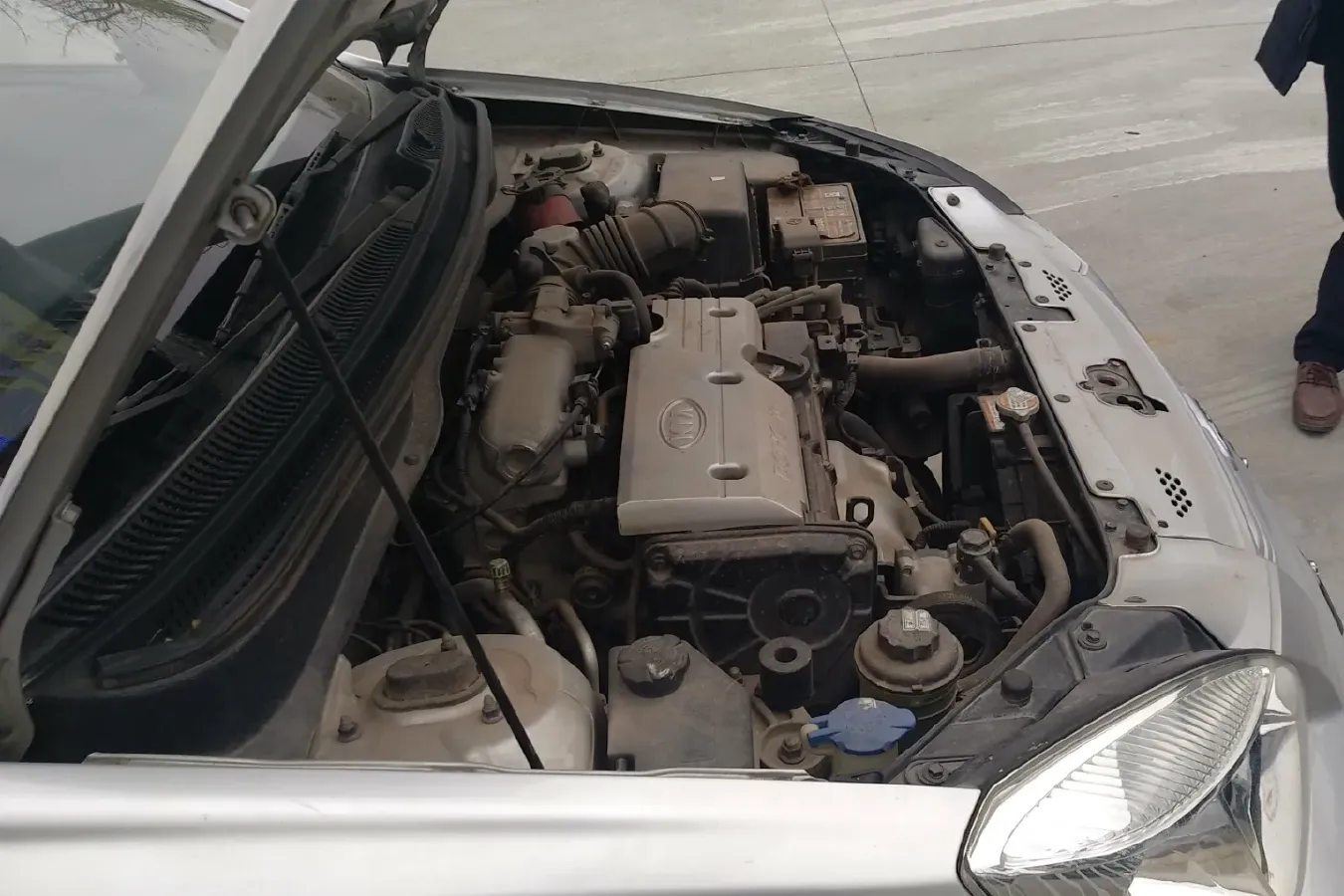 2007 Kia Rio 1.4L 95HP L4 5MT,autocango,china used car exporter,china ev exporter,chinese used car exporter,chinese used ev exporter