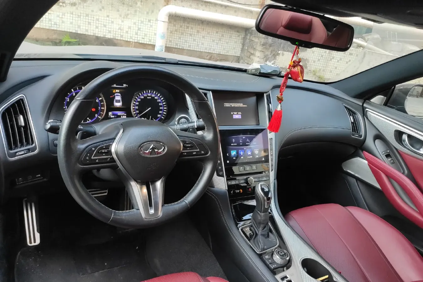 2019 Infiniti Q60 2.0T 211HP L4 7AT,autocango,china used car exporter,china ev exporter,chinese used car exporter,chinese used ev exporter