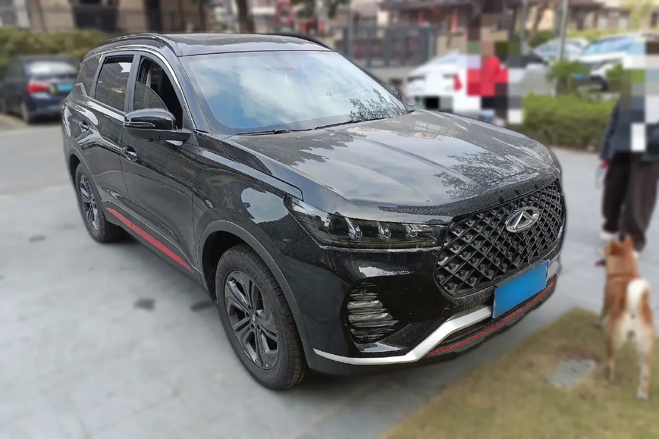 2023 Chery Tiggo 7 1.5T 156HP L4 CVT,autocango,china used car exporter,china ev exporter,chinese used car exporter,chinese used ev exporter