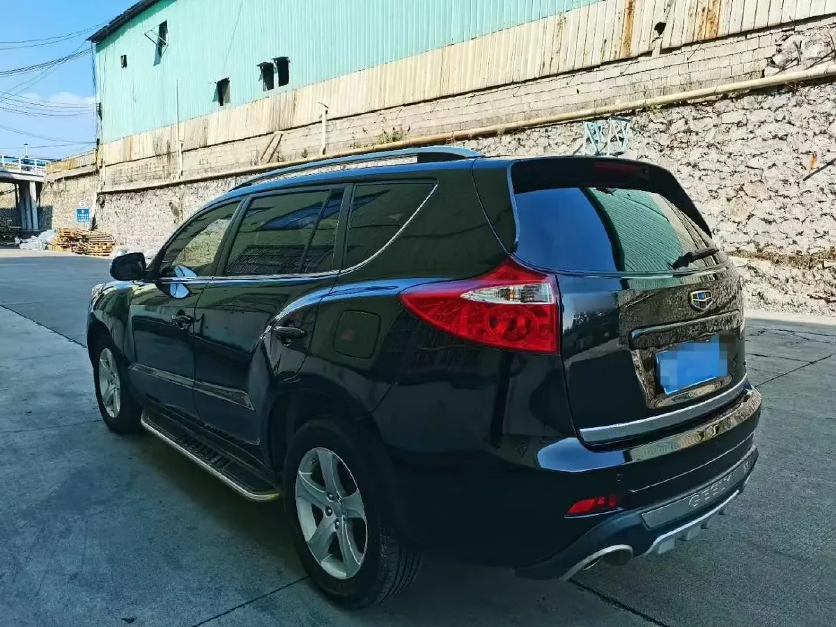 2014 Geely HaoQing SUV 2.4L 162HP L4 6AT,autocango,china used car exporter,china ev exporter,chinese used car exporter,chinese used ev exporter