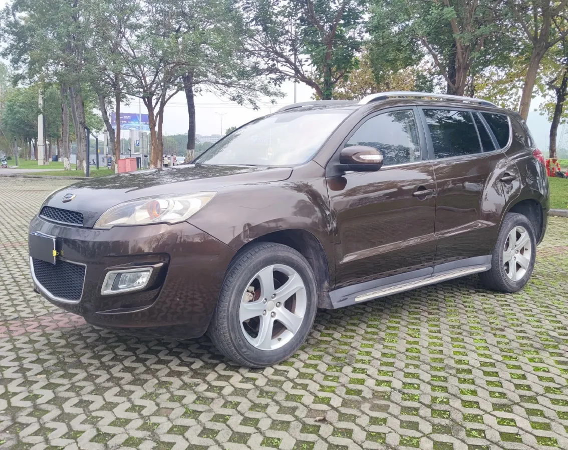 2014 Geely HaoQing SUV 2.4L 162HP L4 6AT,autocango,china used car exporter,china ev exporter,chinese used car exporter,chinese used ev exporter