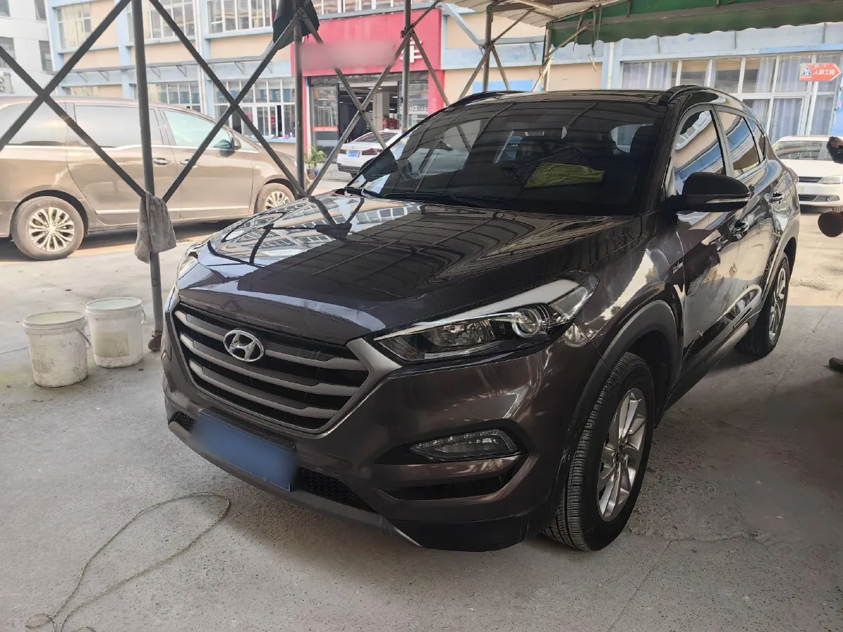 2015 Hyundai Tucson 1.6T 177HP L4 7DCT,autocango,china used car exporter,china ev exporter,chinese used car exporter,chinese used ev exporter