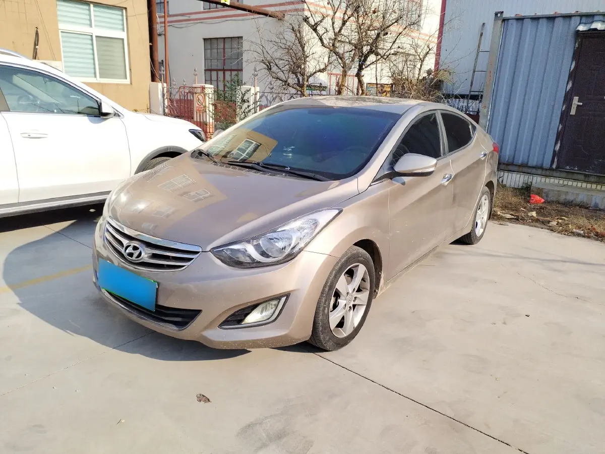 2012 Hyundai Elantra 1.6L 128HP L4 6MT
