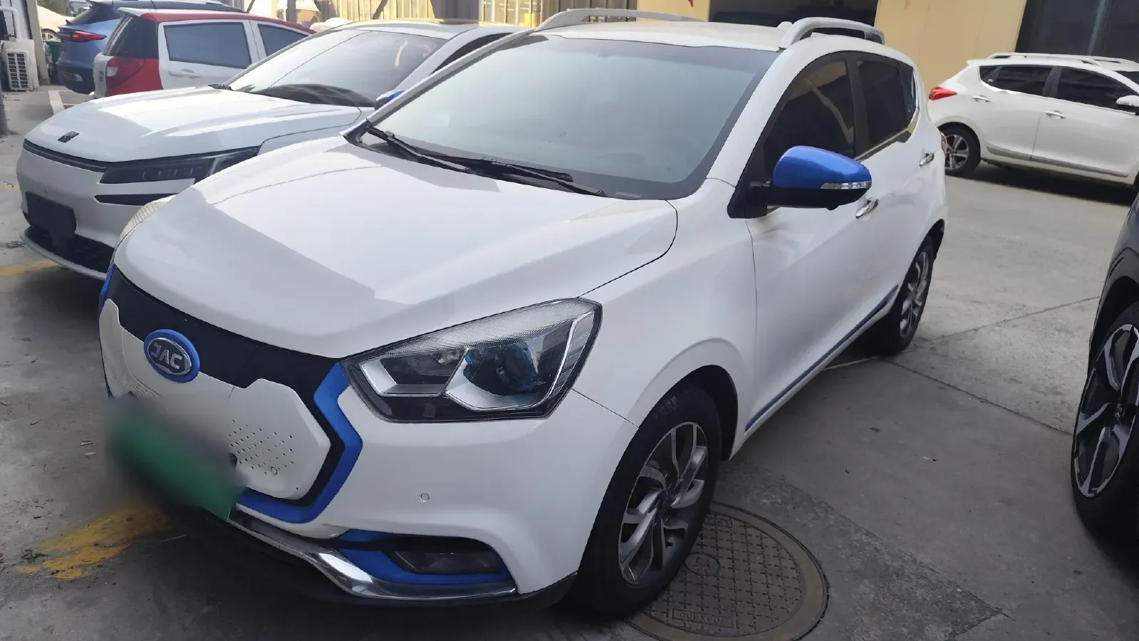 2018 JAC iEV7S BEV 39KWH,autocango,china used car exporter,china ev exporter,chinese used car exporter,chinese used ev exporter