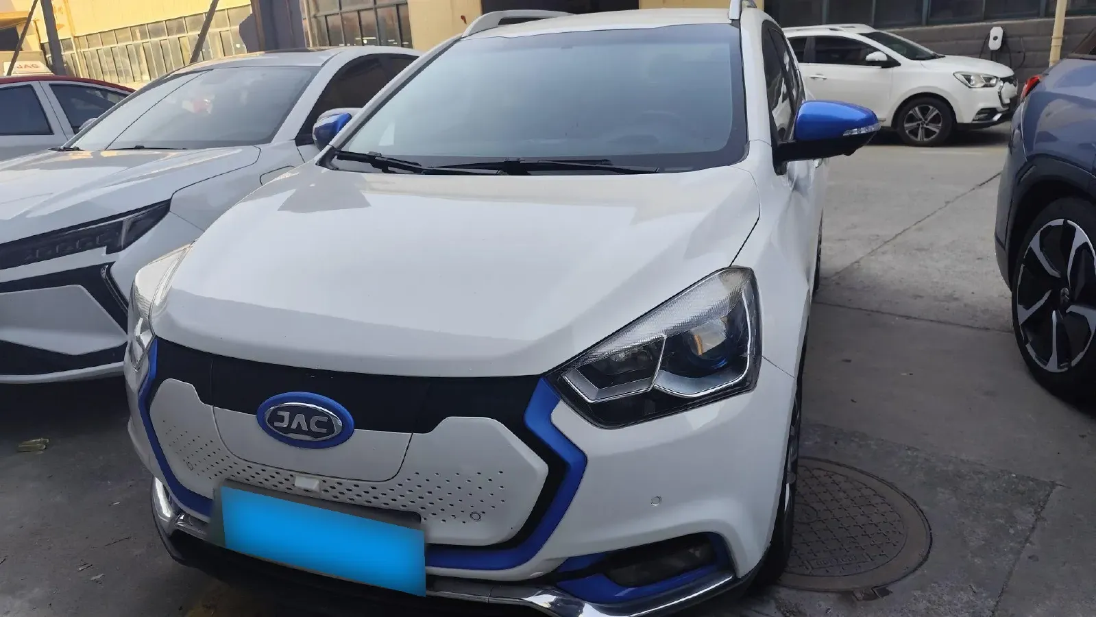 2018 JAC iEV7S BEV 39KWH,autocango,china used car exporter,china ev exporter,chinese used car exporter,chinese used ev exporter