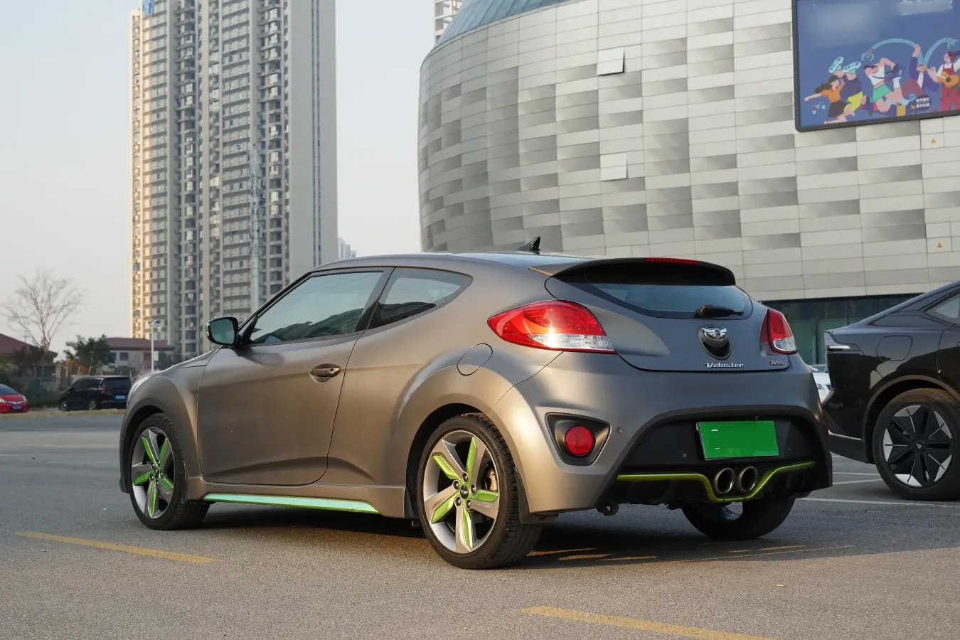 2012 Hyundai Veloster 1.6T 204HP L4 6AT,autocango,china used car exporter,china ev exporter,chinese used car exporter,chinese used ev exporter