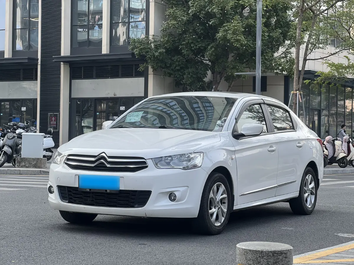 2016 Citroen Elysee 1.6L 117HP L4 5MT