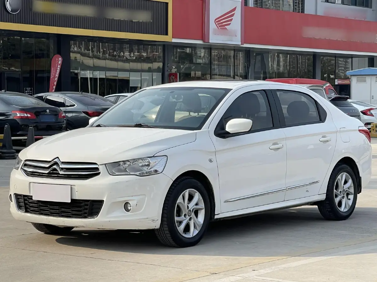 2014 Citroen Elysee 1.6L 117HP L4 5MT